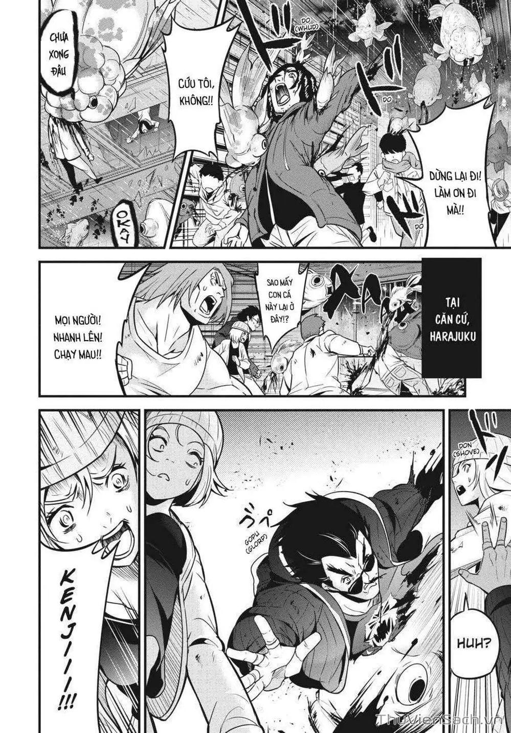 Truyện Tranh Cá Vàng Sát Thủ - Shibuya Kingyo trang 4