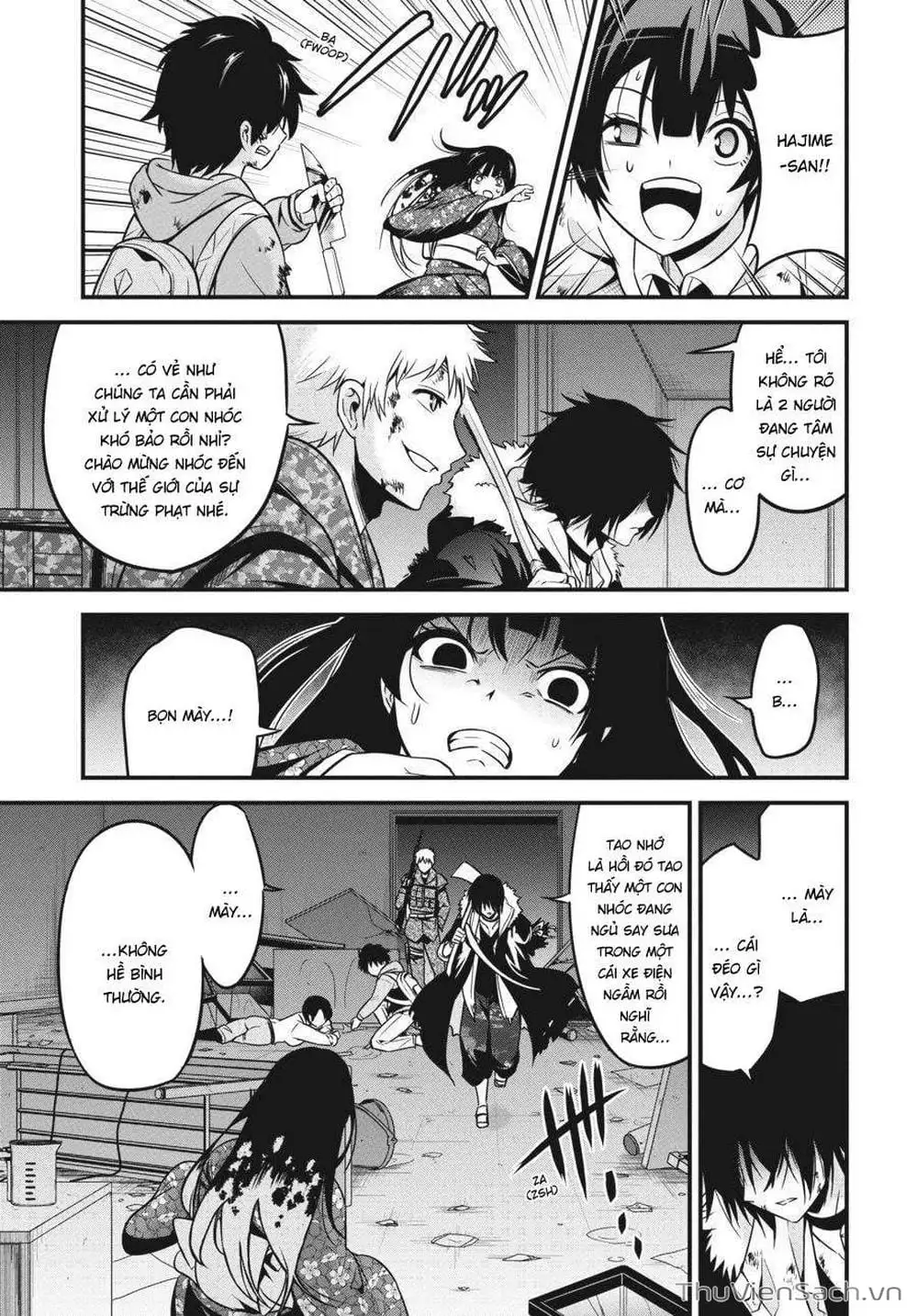 Truyện Tranh Cá Vàng Sát Thủ - Shibuya Kingyo trang 4