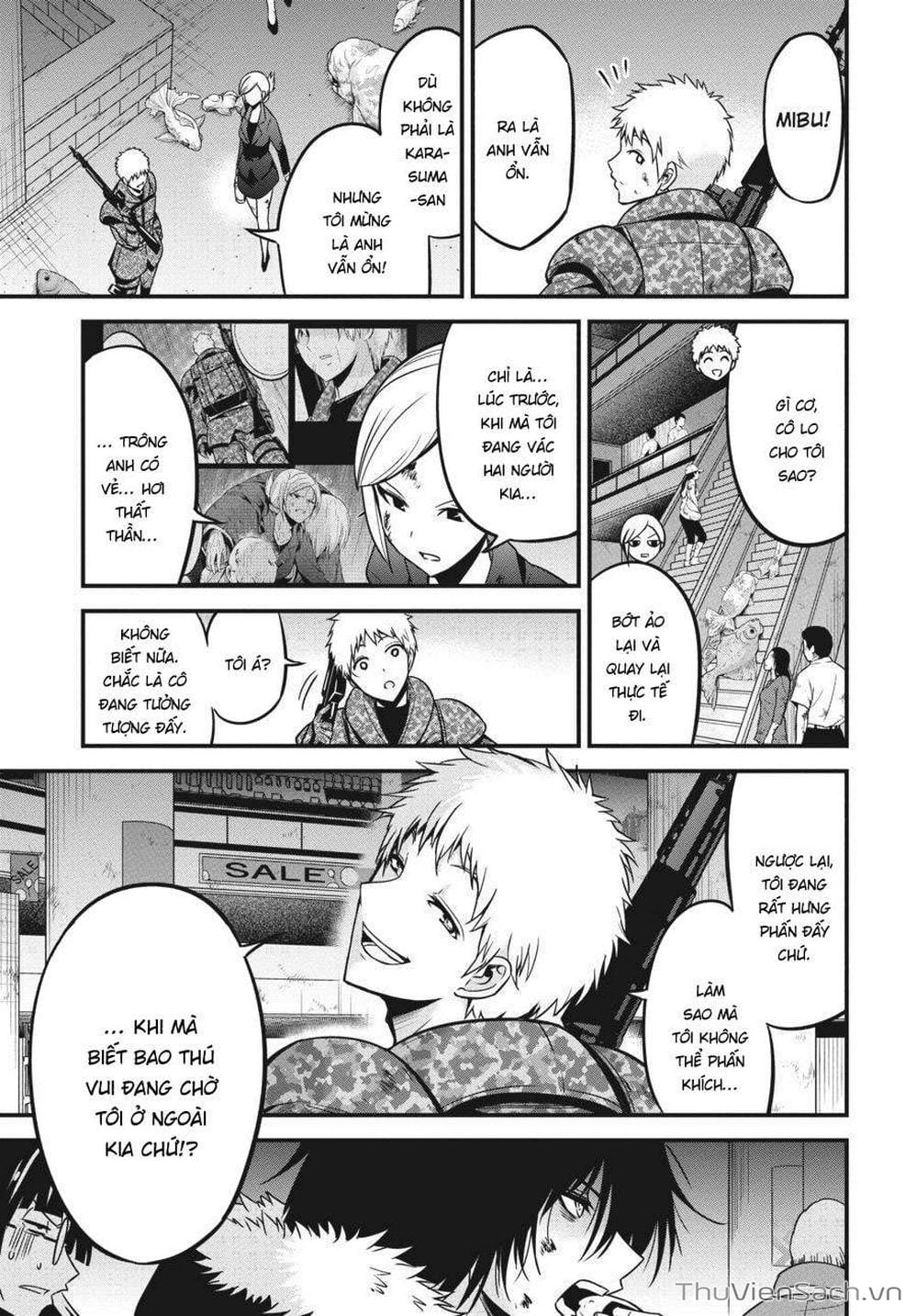 Truyện Tranh Cá Vàng Sát Thủ - Shibuya Kingyo trang 4