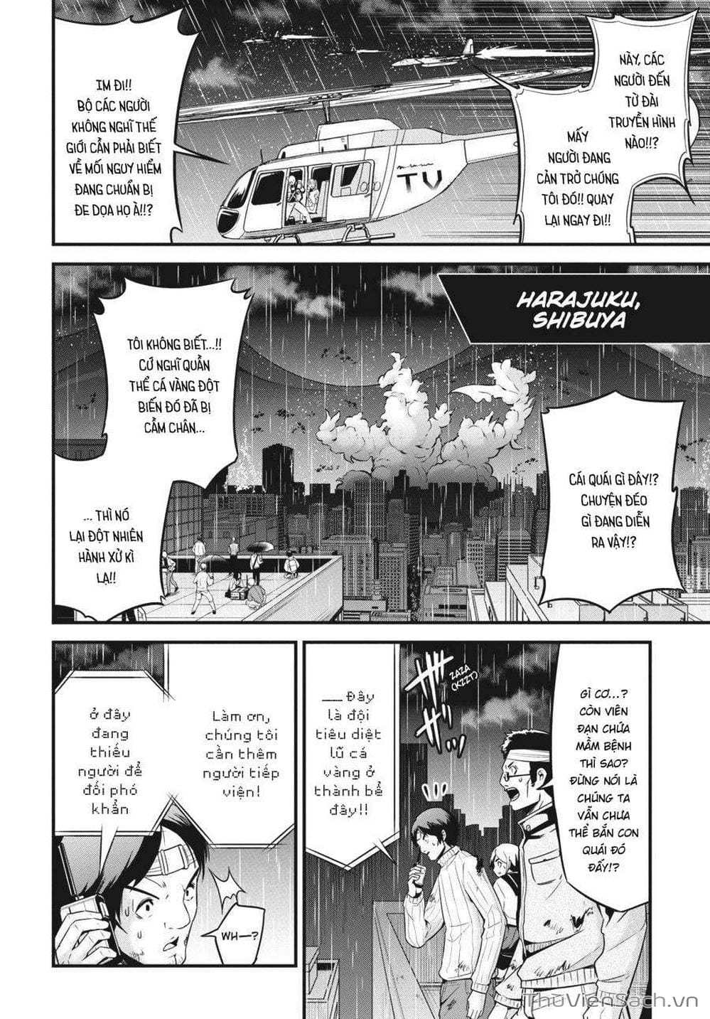 Truyện Tranh Cá Vàng Sát Thủ - Shibuya Kingyo trang 4