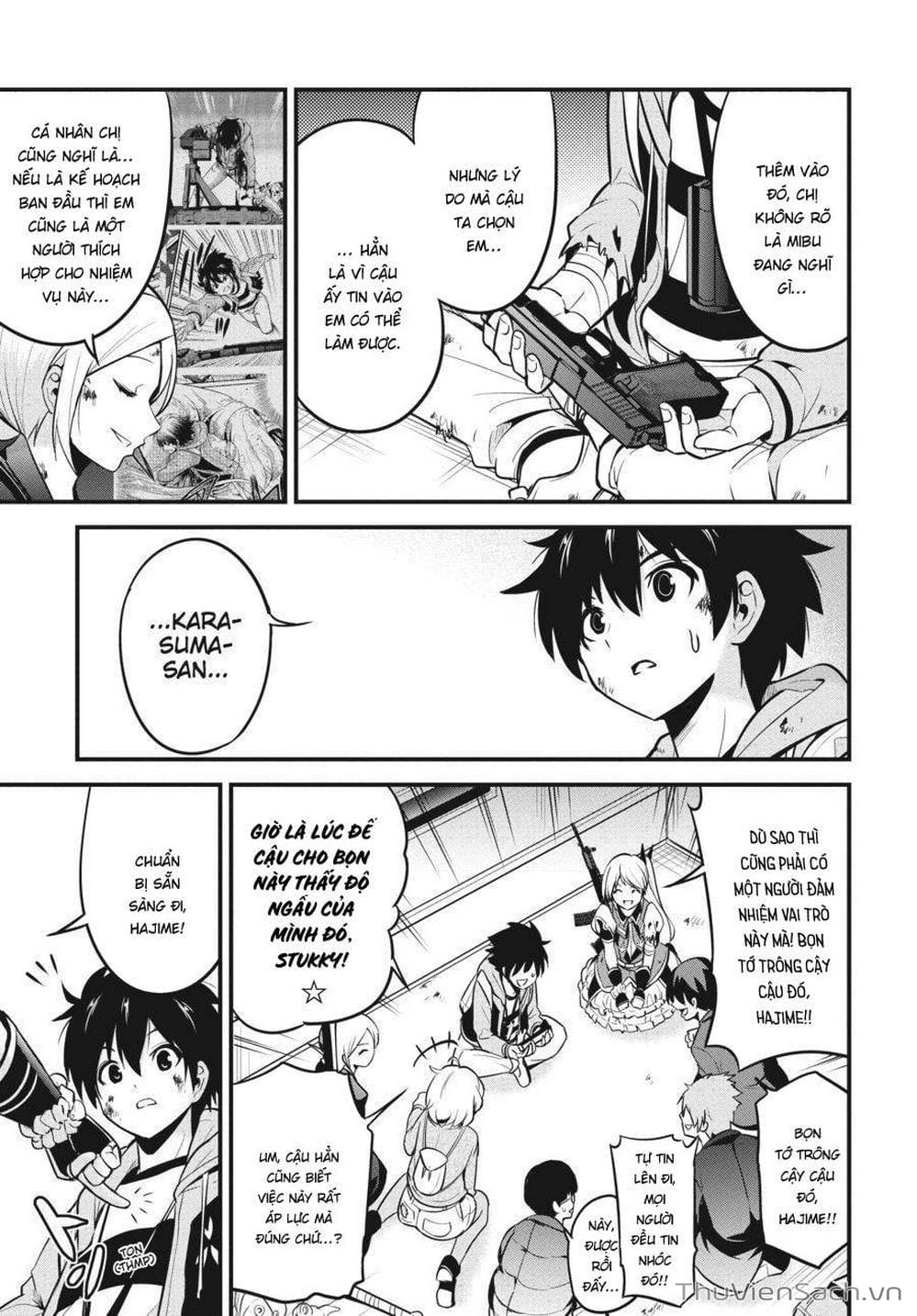 Truyện Tranh Cá Vàng Sát Thủ - Shibuya Kingyo trang 4