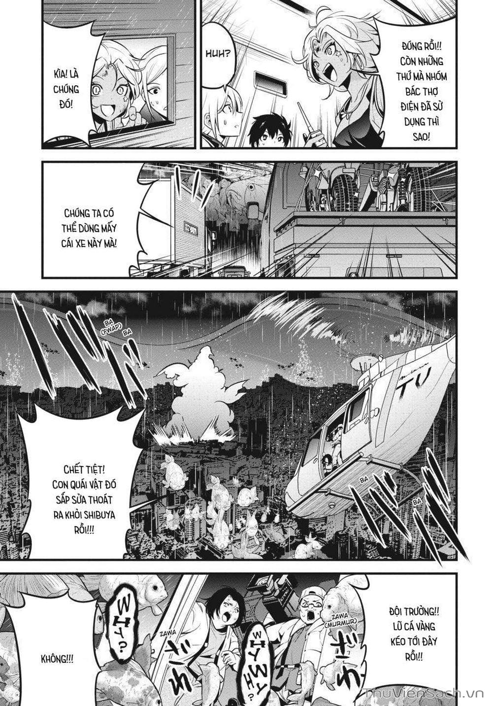 Truyện Tranh Cá Vàng Sát Thủ - Shibuya Kingyo trang 4