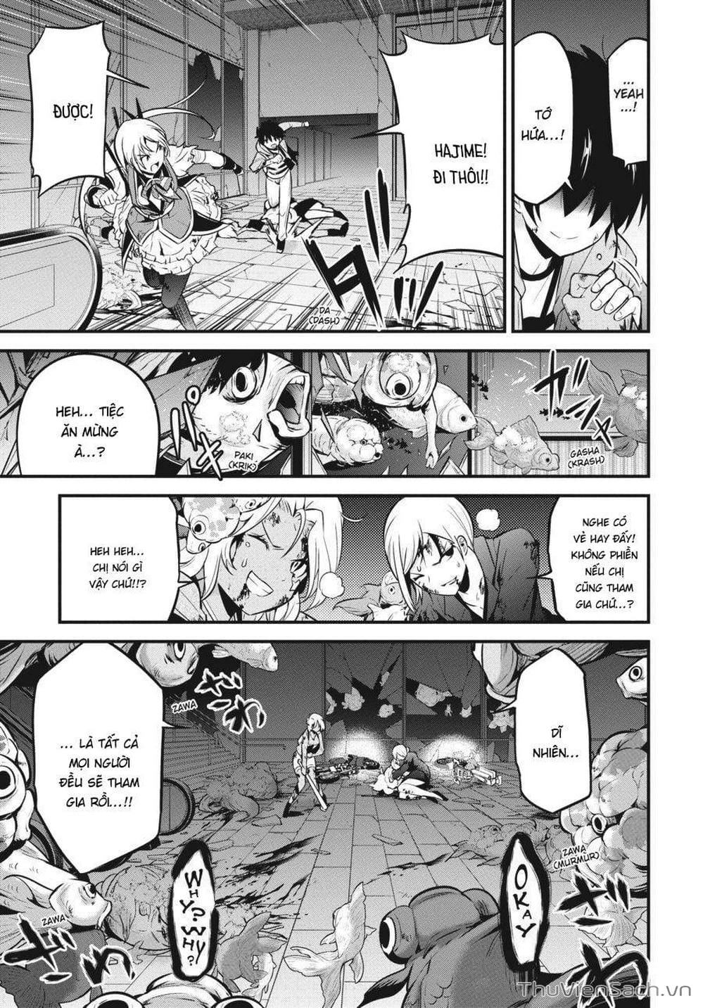 Truyện Tranh Cá Vàng Sát Thủ - Shibuya Kingyo trang 4