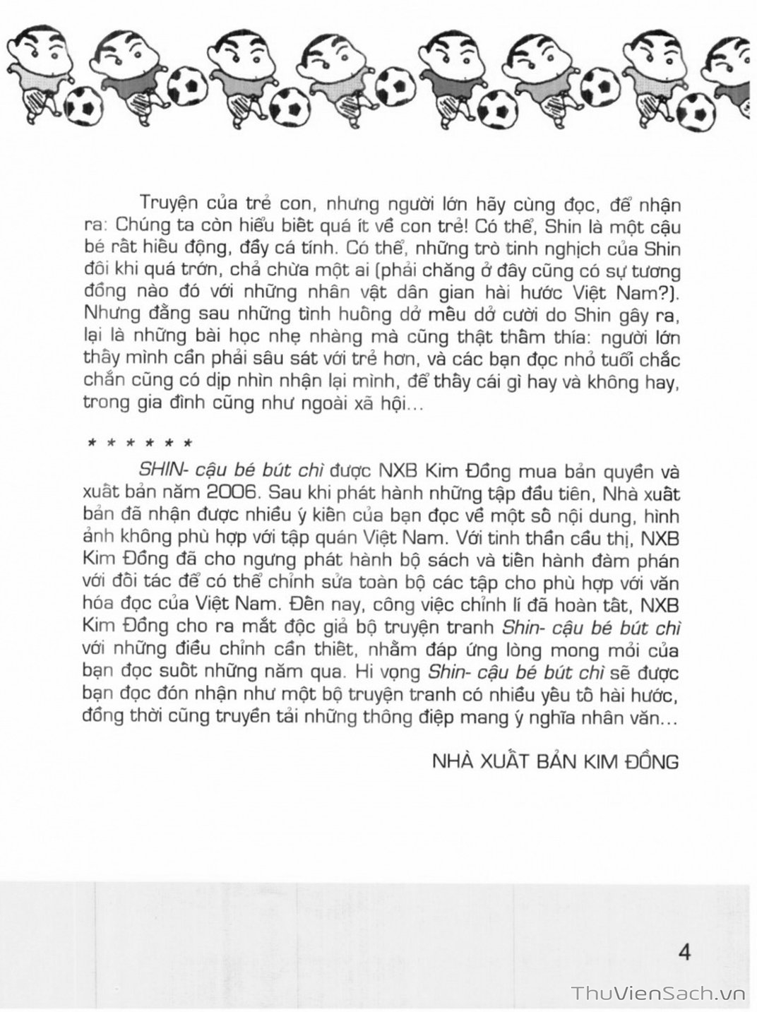 Truyện Tranh Shin - Cậu Bé Bút Chì trang 3