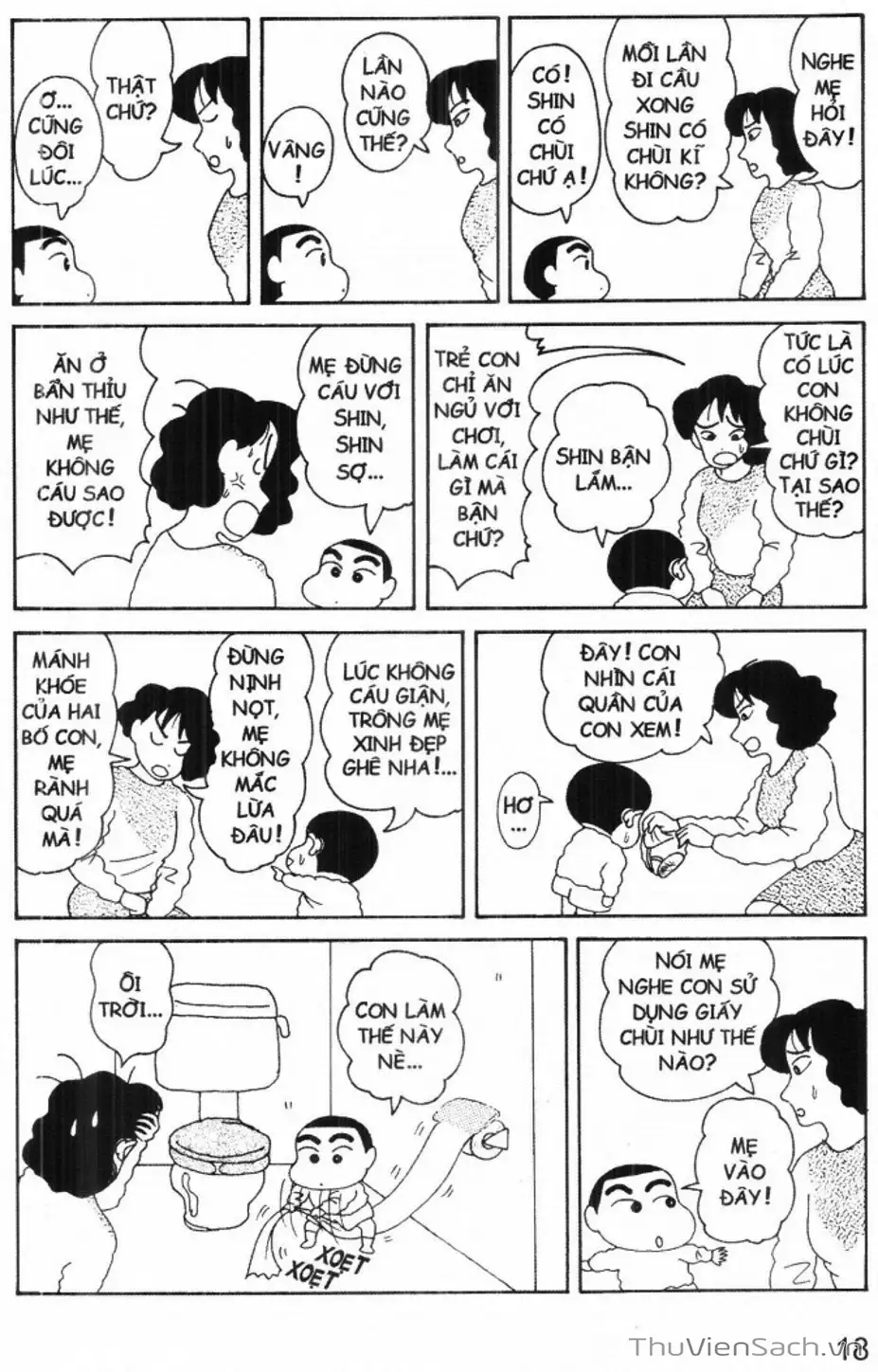 Truyện Tranh Shin - Cậu Bé Bút Chì trang 3