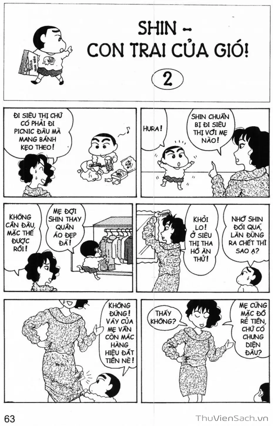 Truyện Tranh Shin - Cậu Bé Bút Chì trang 3