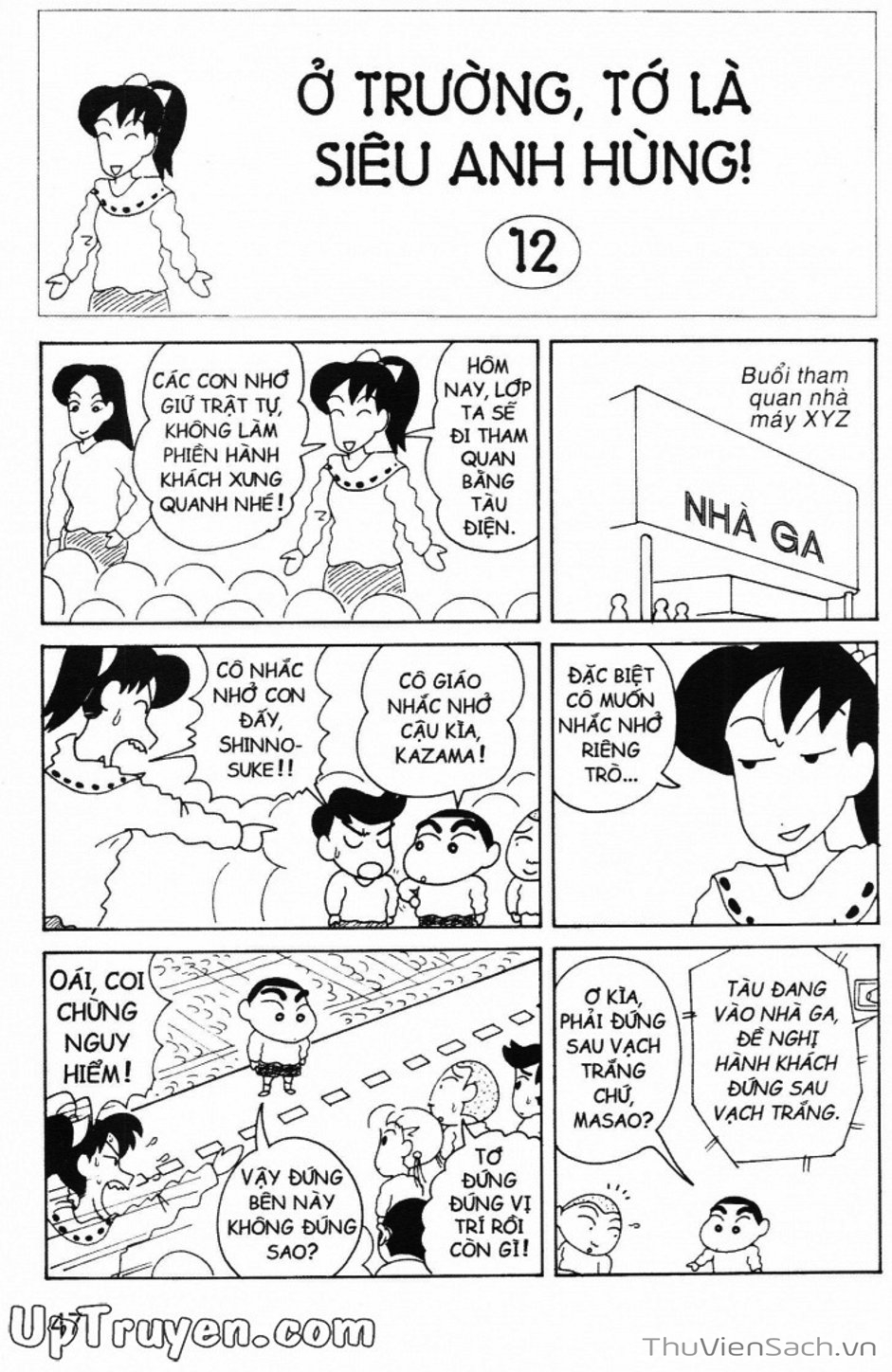 Truyện Tranh Shin - Cậu Bé Bút Chì trang 3