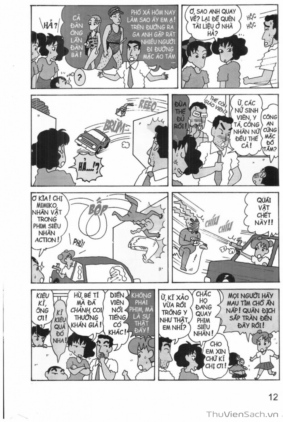 Truyện Tranh Shin - Cậu Bé Bút Chì trang 3