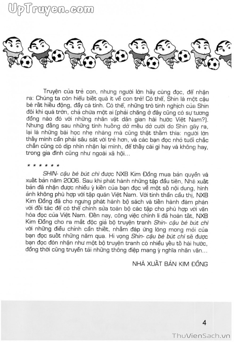 Truyện Tranh Shin - Cậu Bé Bút Chì trang 3