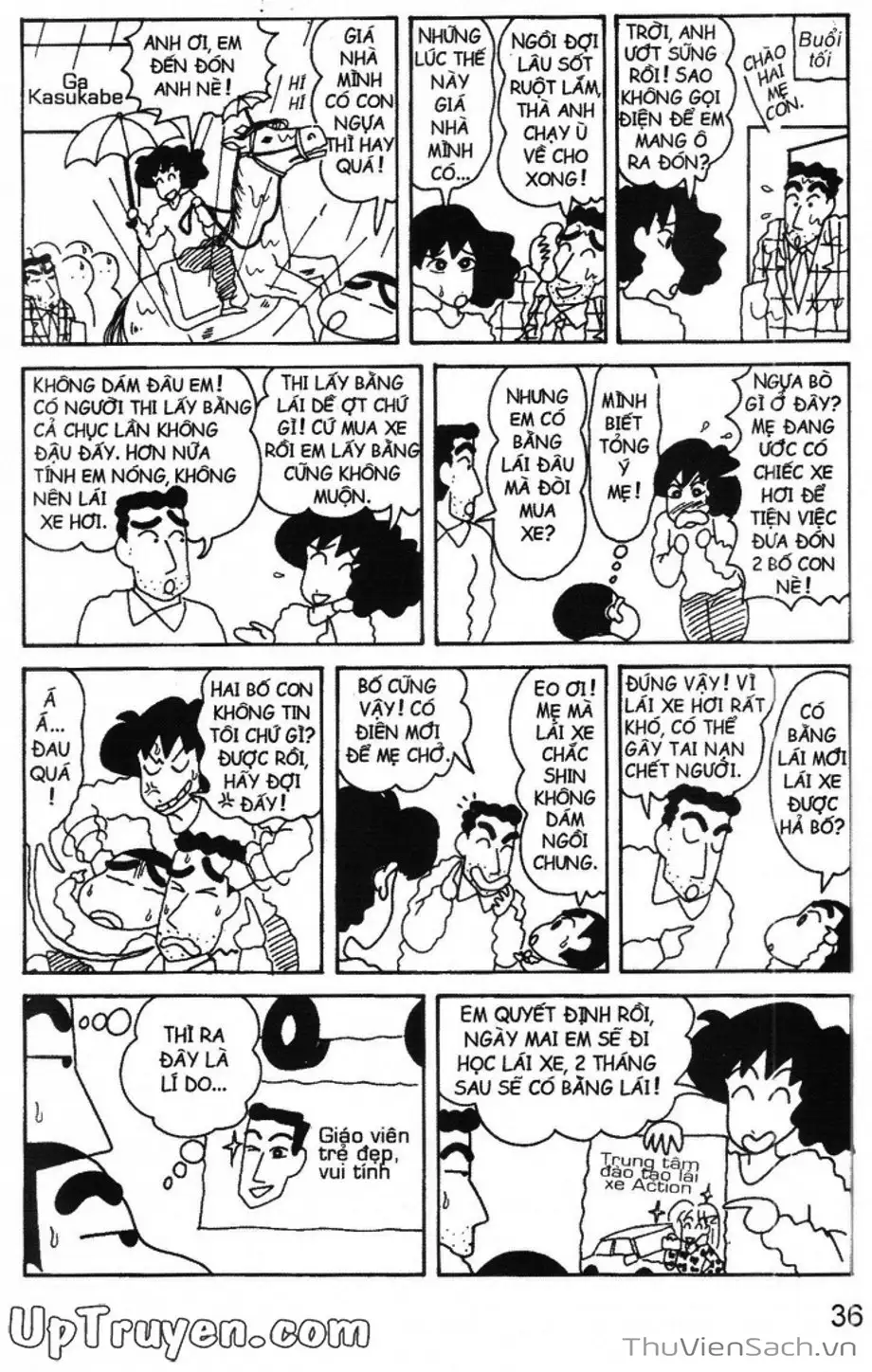 Truyện Tranh Shin - Cậu Bé Bút Chì trang 3