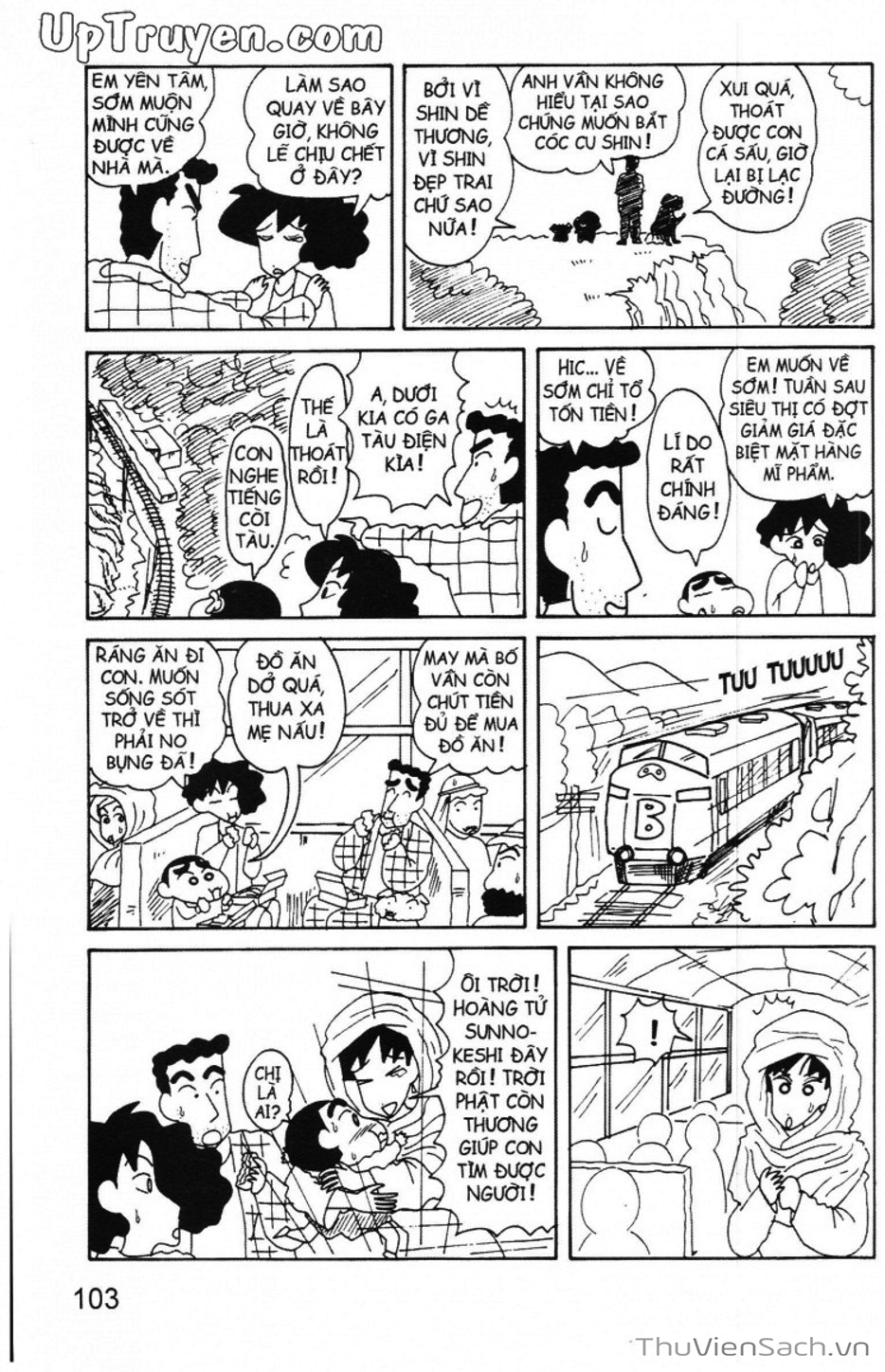 Truyện Tranh Shin - Cậu Bé Bút Chì trang 3