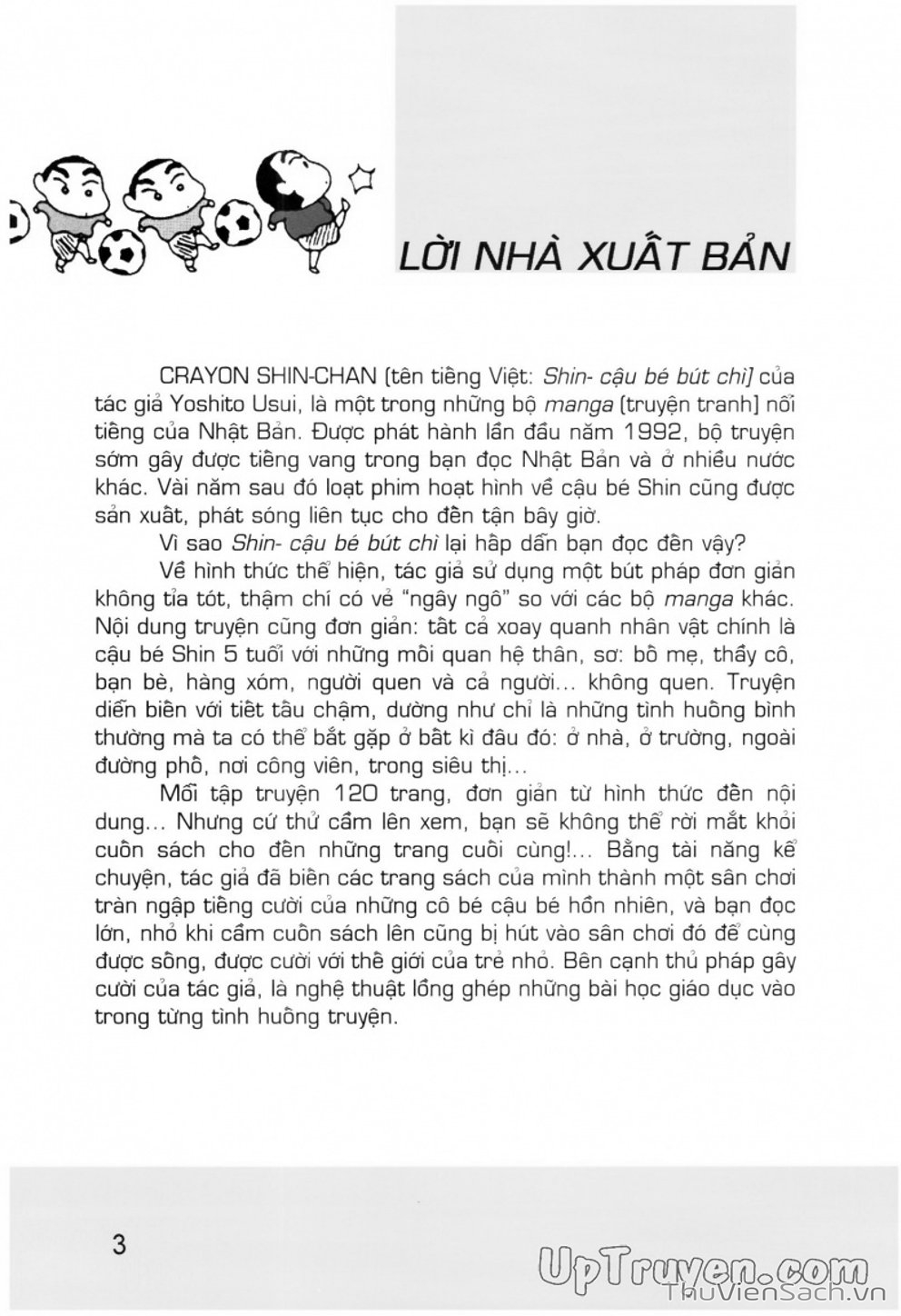 Truyện Tranh Shin - Cậu Bé Bút Chì trang 3