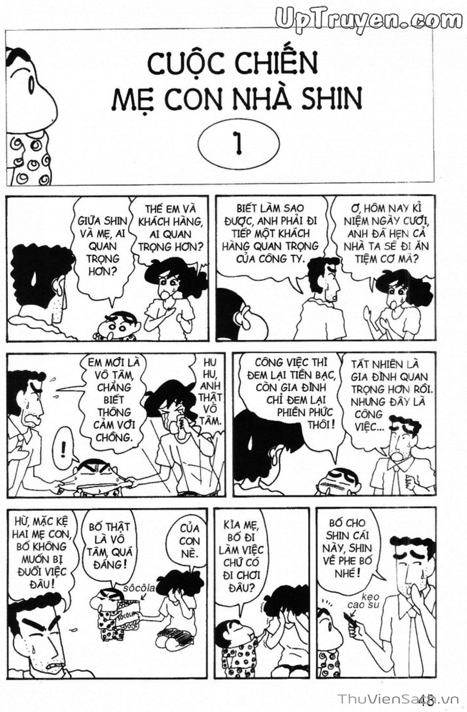 Truyện Tranh Shin - Cậu Bé Bút Chì trang 3