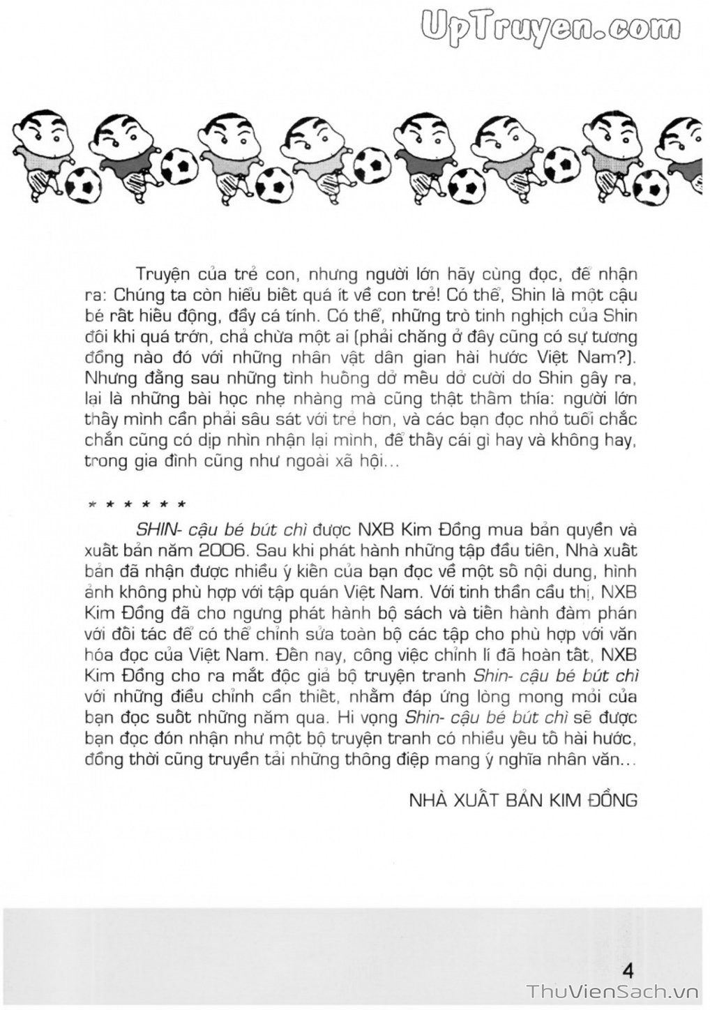 Truyện Tranh Shin - Cậu Bé Bút Chì trang 3