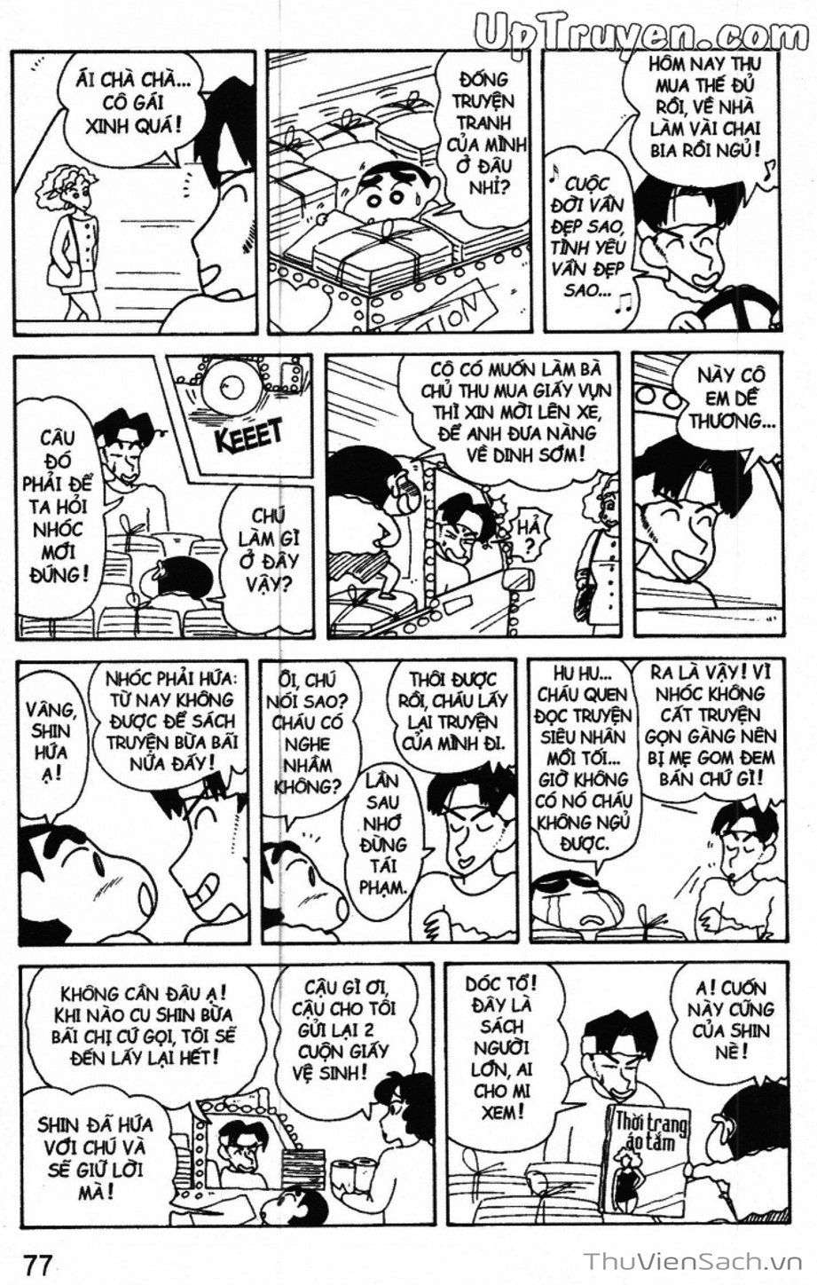 Truyện Tranh Shin - Cậu Bé Bút Chì trang 3