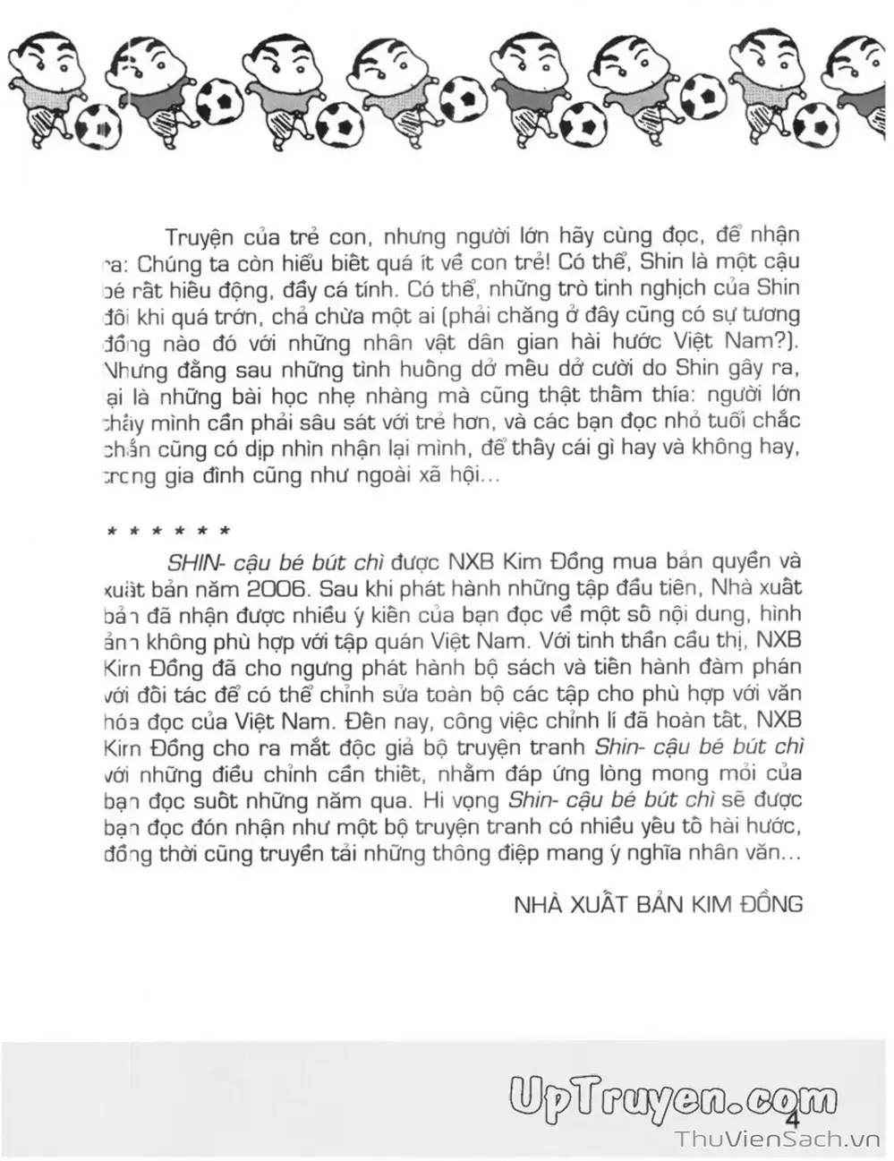 Truyện Tranh Shin - Cậu Bé Bút Chì trang 3