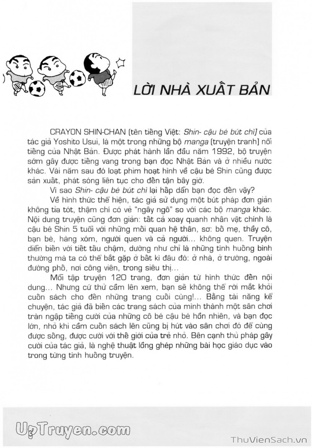 Truyện Tranh Shin - Cậu Bé Bút Chì trang 3