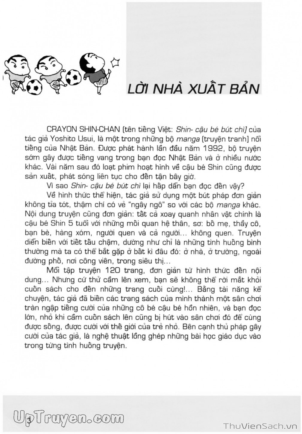 Truyện Tranh Shin - Cậu Bé Bút Chì trang 3