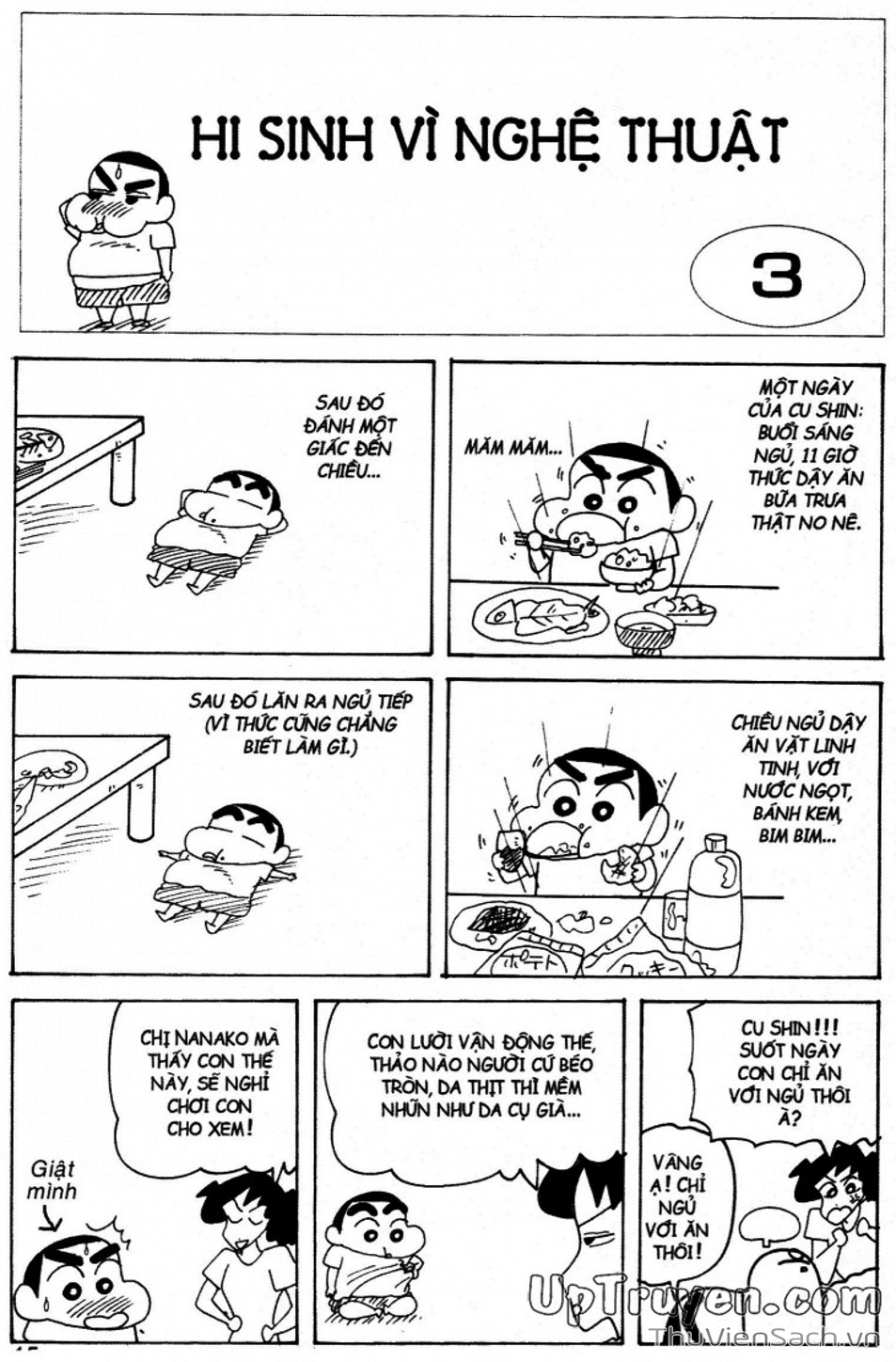 Truyện Tranh Shin - Cậu Bé Bút Chì trang 3