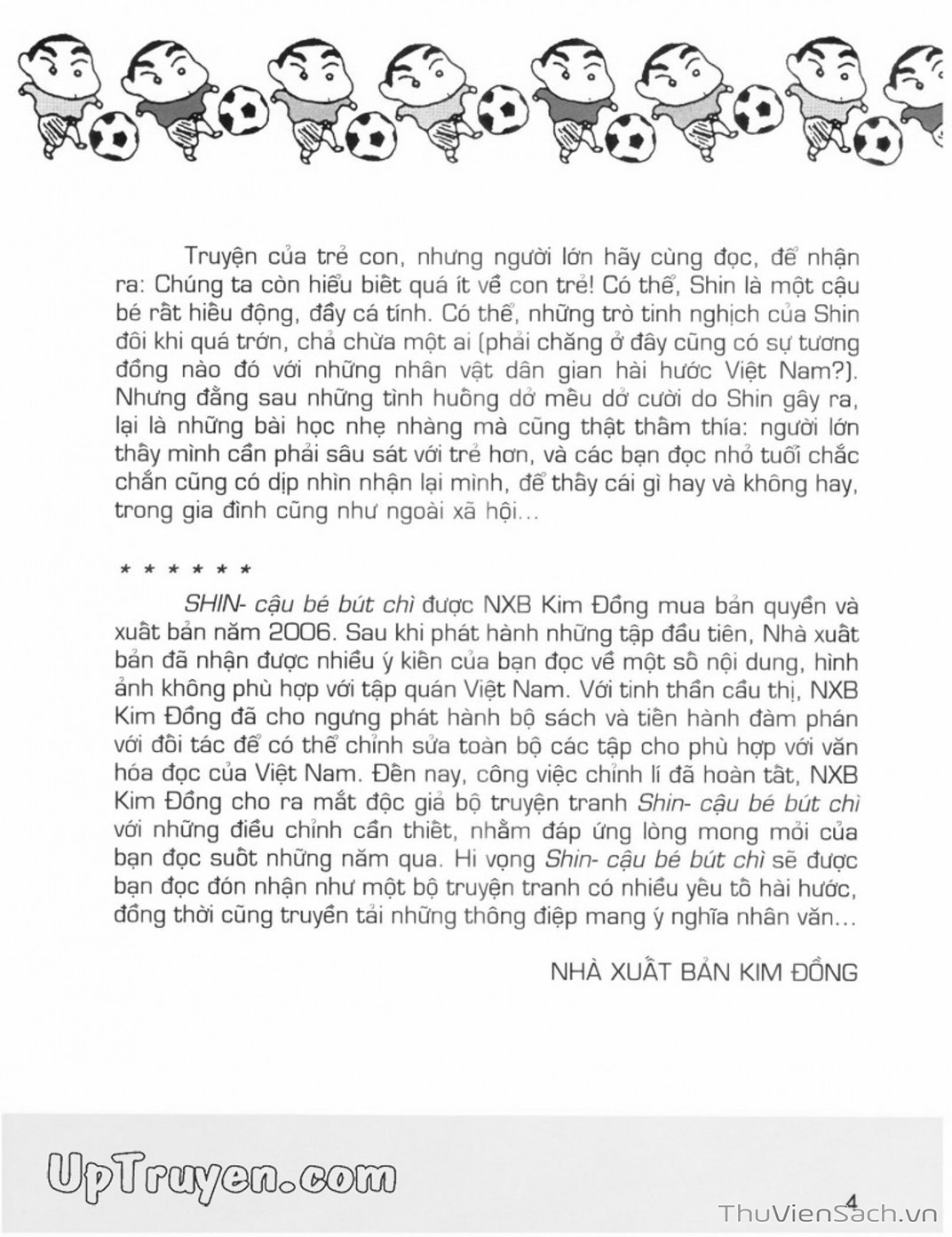 Truyện Tranh Shin - Cậu Bé Bút Chì trang 3