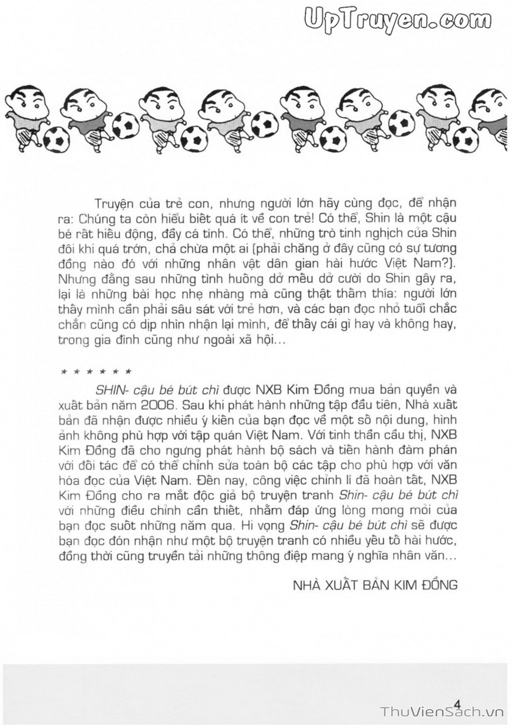 Truyện Tranh Shin - Cậu Bé Bút Chì trang 3