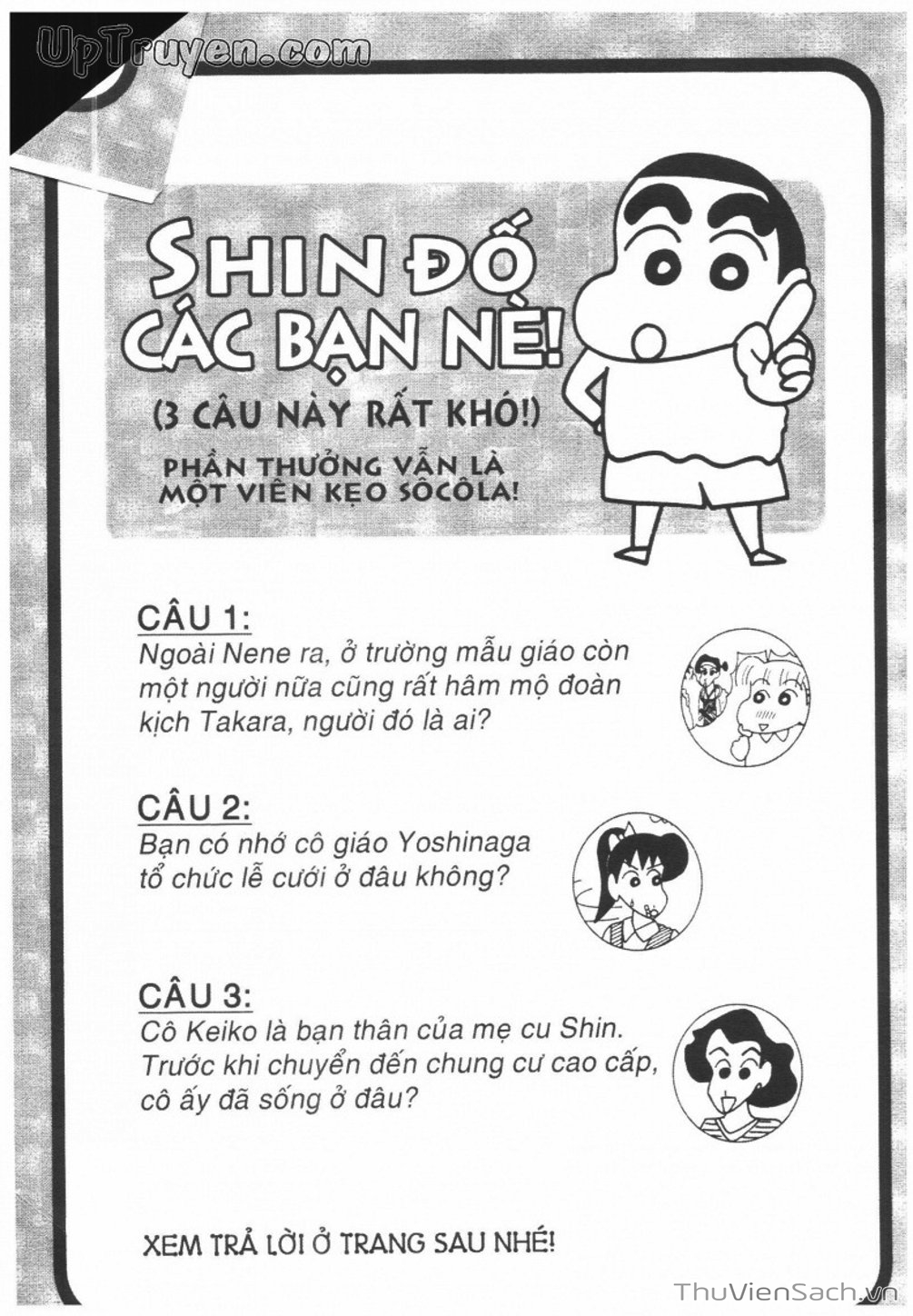 Truyện Tranh Shin - Cậu Bé Bút Chì trang 3