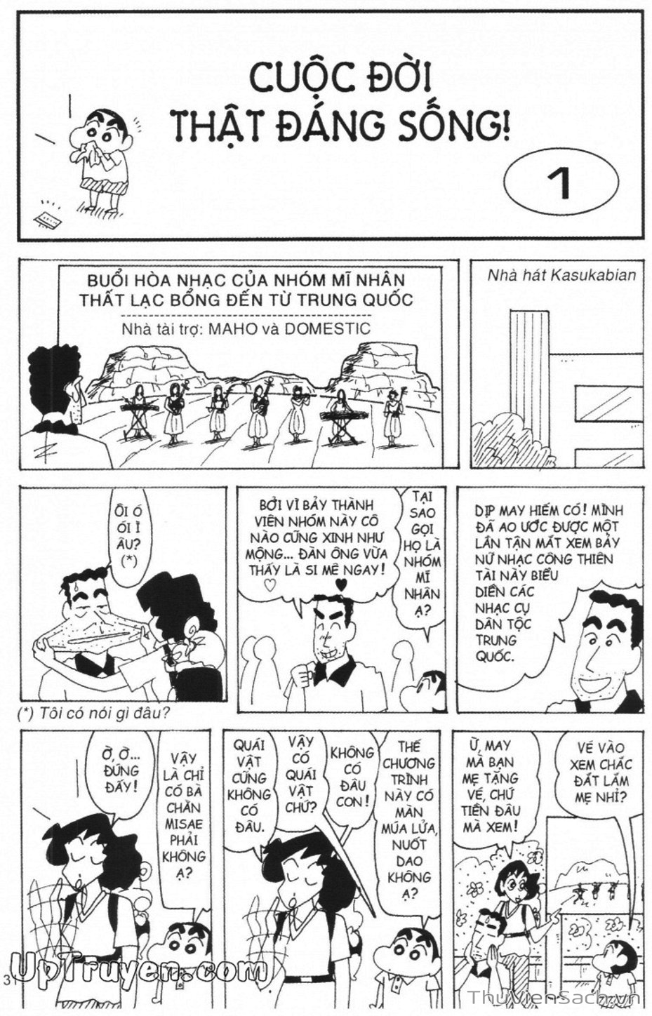 Truyện Tranh Shin - Cậu Bé Bút Chì trang 3