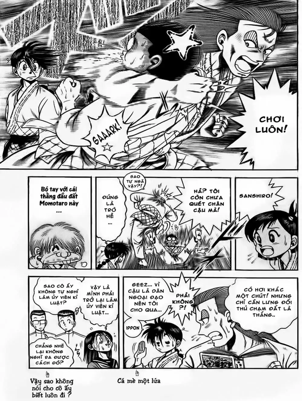Truyện Tranh Đại Ca Đi Học Judo - Shin Kotaro Makaritoru! Juudouhen trang 5