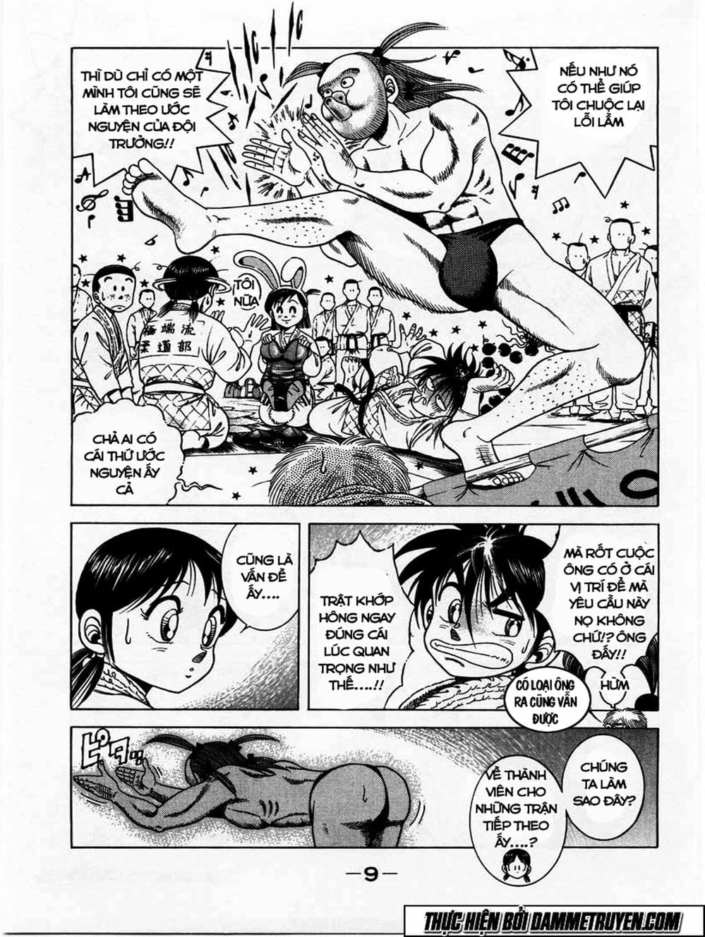 Truyện Tranh Đại Ca Đi Học Judo - Shin Kotaro Makaritoru! Juudouhen trang 5