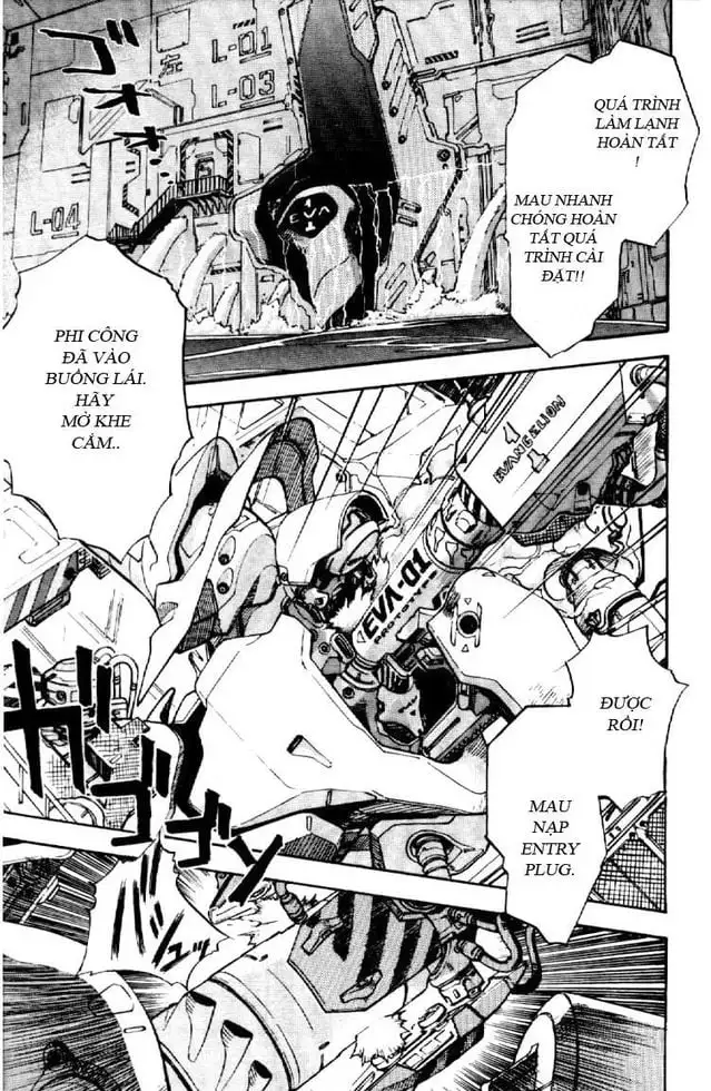 Truyện Tranh Đặc Nhiệm Không Gian - Shin Seiki Evangelion trang 11