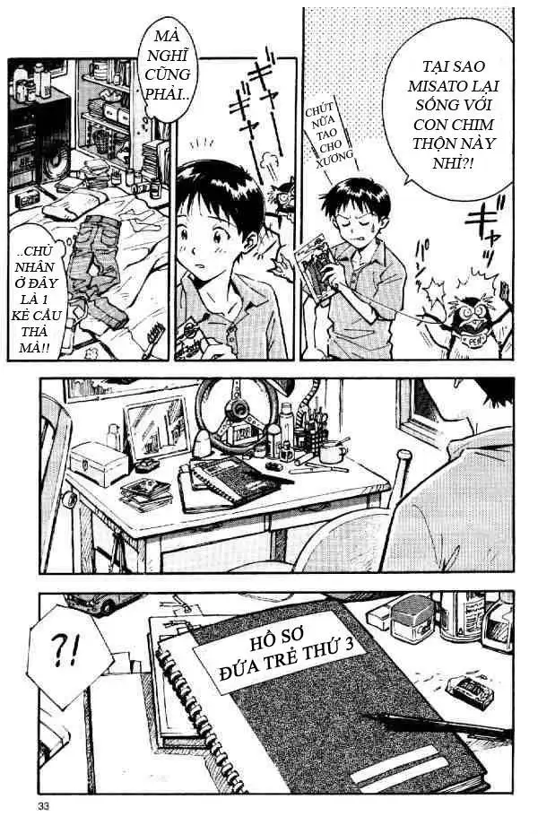 Truyện Tranh Đặc Nhiệm Không Gian - Shin Seiki Evangelion trang 11