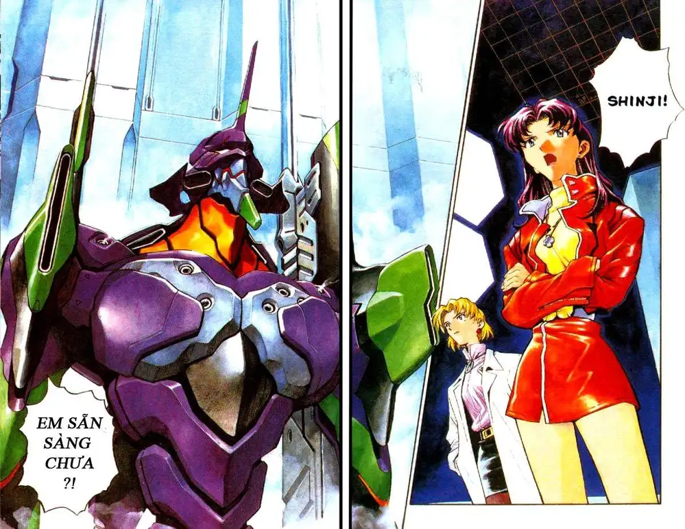 Truyện Tranh Đặc Nhiệm Không Gian - Shin Seiki Evangelion trang 11