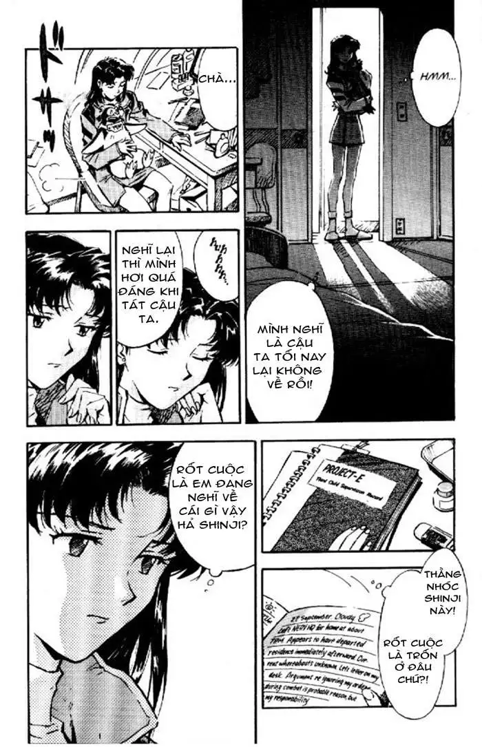 Truyện Tranh Đặc Nhiệm Không Gian - Shin Seiki Evangelion trang 11