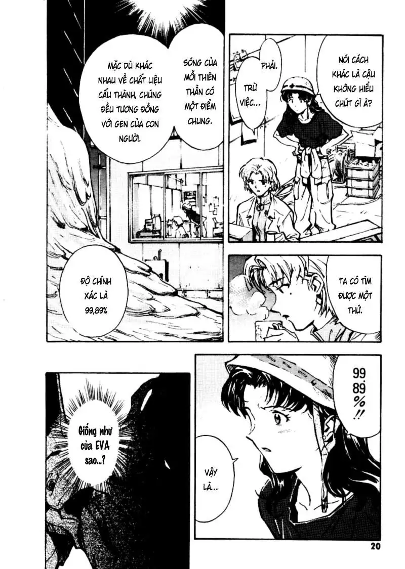Truyện Tranh Đặc Nhiệm Không Gian - Shin Seiki Evangelion trang 11