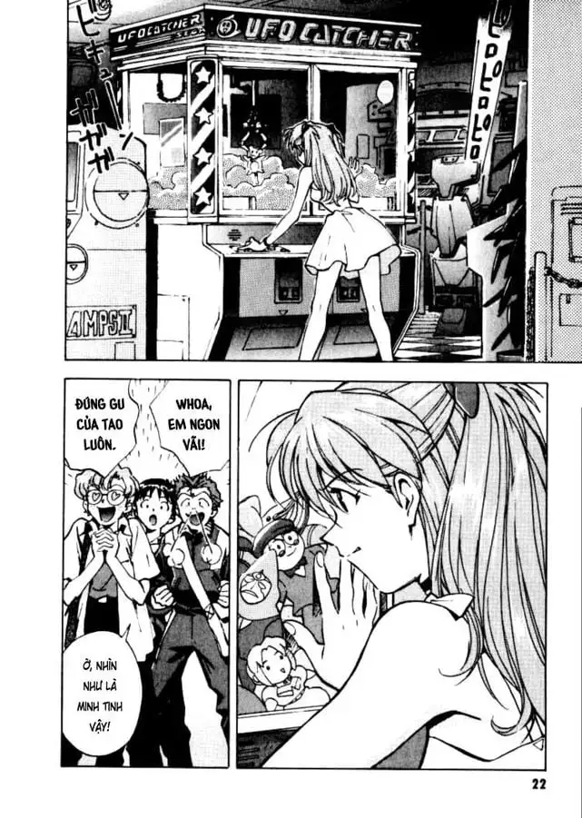 Truyện Tranh Đặc Nhiệm Không Gian - Shin Seiki Evangelion trang 11