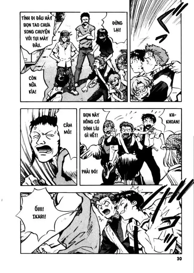 Truyện Tranh Đặc Nhiệm Không Gian - Shin Seiki Evangelion trang 11