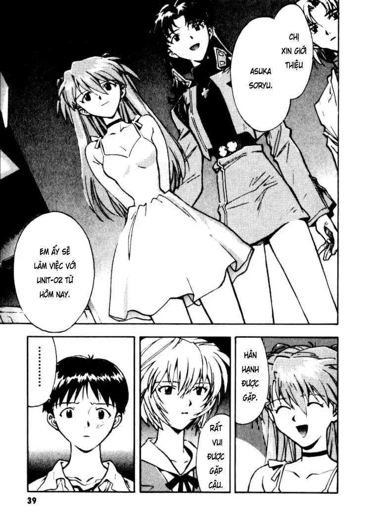 Truyện Tranh Đặc Nhiệm Không Gian - Shin Seiki Evangelion trang 11