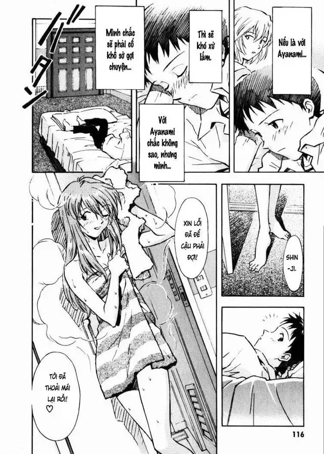 Truyện Tranh Đặc Nhiệm Không Gian - Shin Seiki Evangelion trang 11