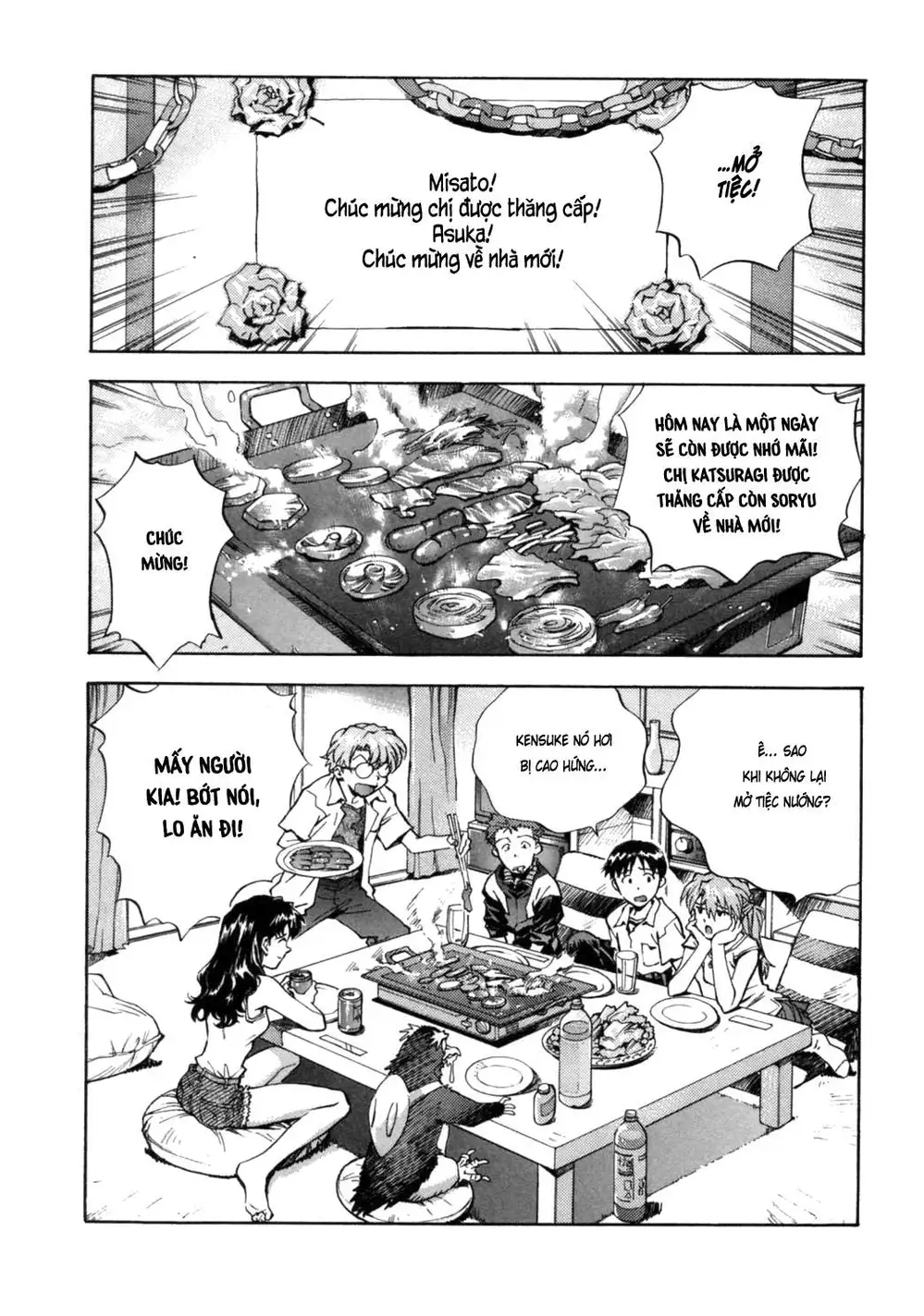 Truyện Tranh Đặc Nhiệm Không Gian - Shin Seiki Evangelion trang 11