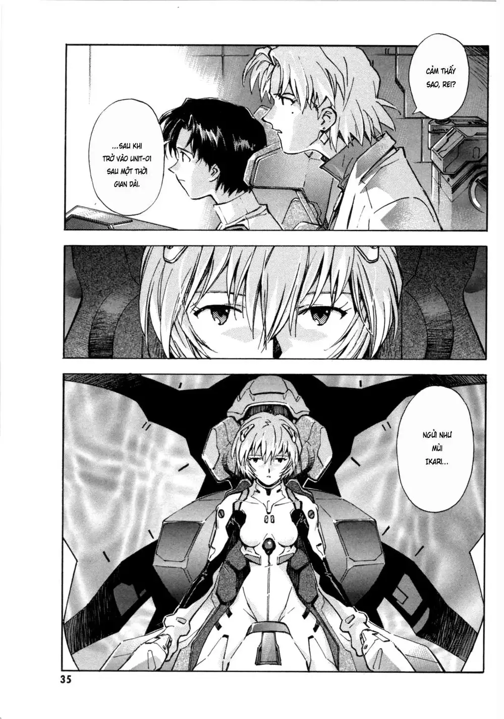 Truyện Tranh Đặc Nhiệm Không Gian - Shin Seiki Evangelion trang 11