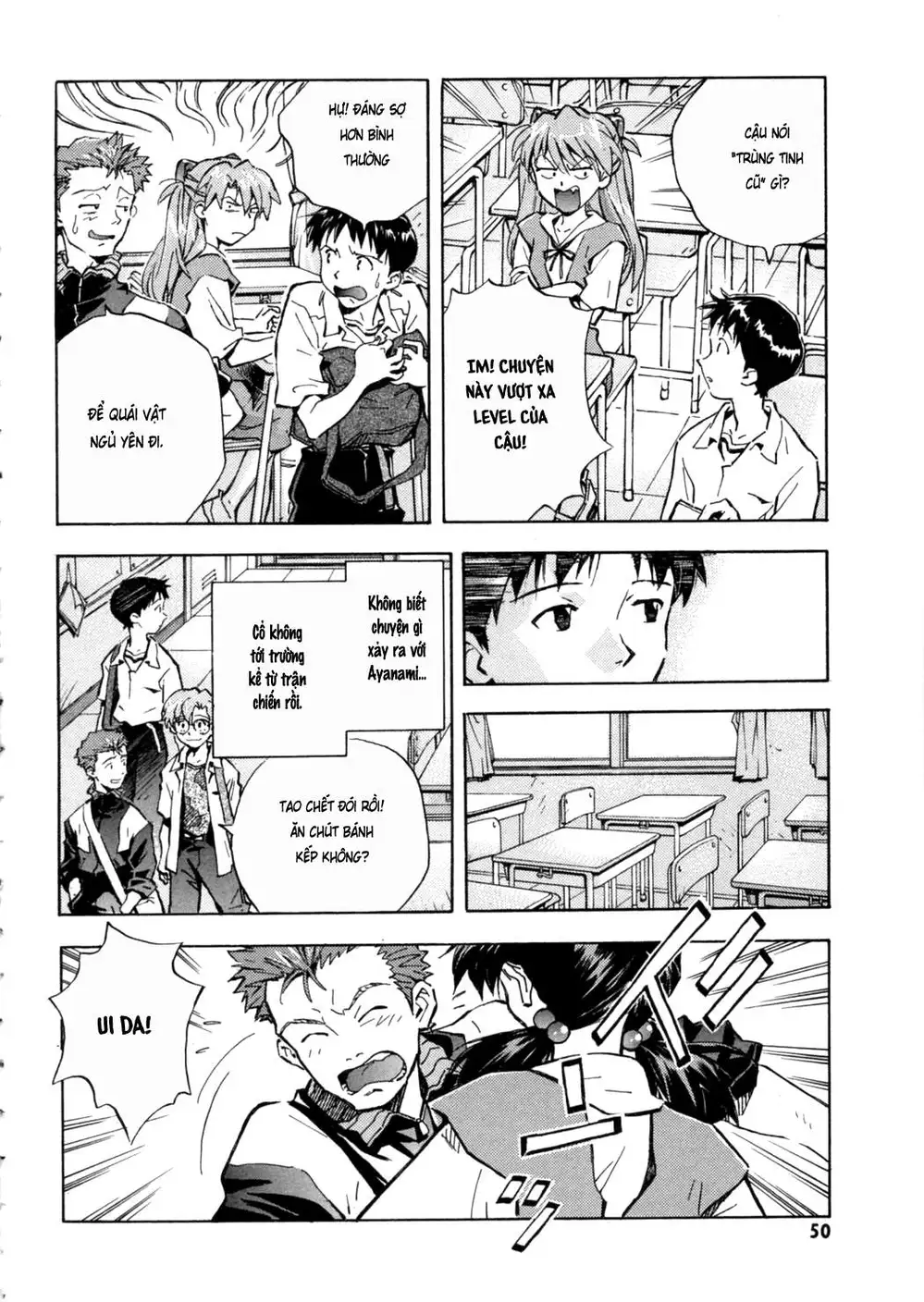 Truyện Tranh Đặc Nhiệm Không Gian - Shin Seiki Evangelion trang 11