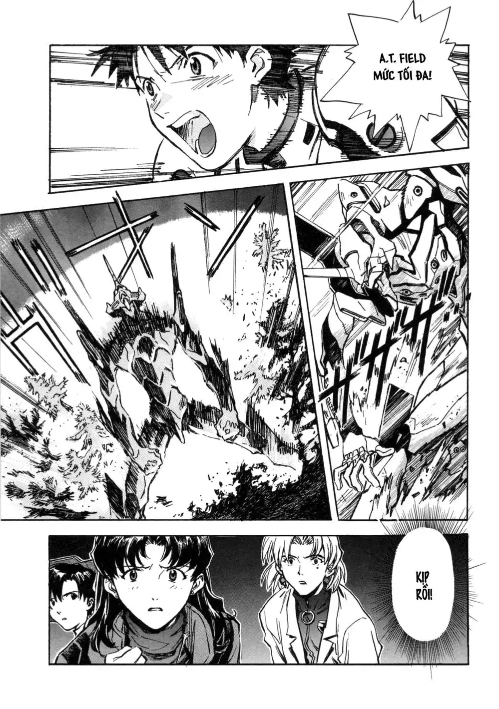 Truyện Tranh Đặc Nhiệm Không Gian - Shin Seiki Evangelion trang 11