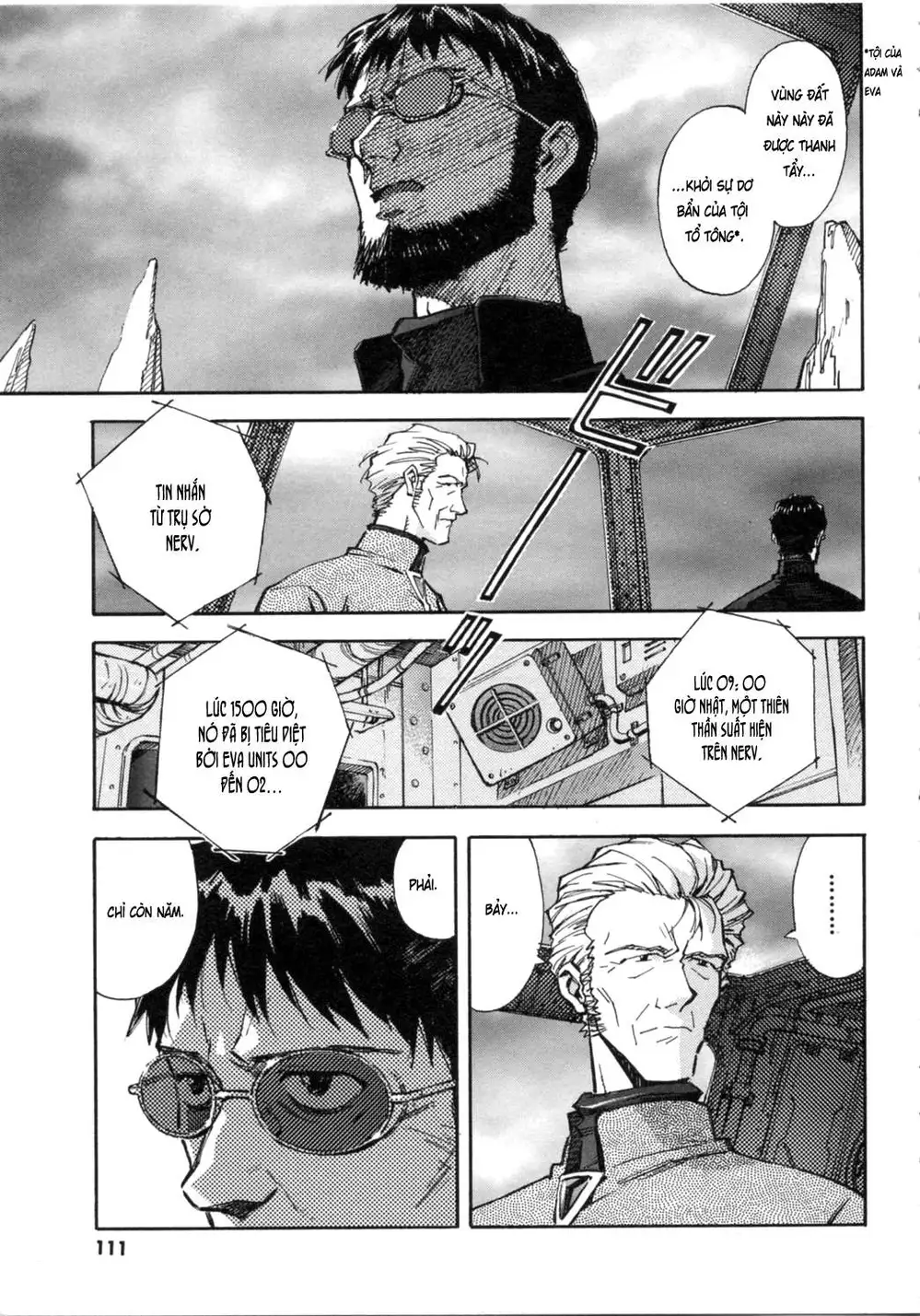 Truyện Tranh Đặc Nhiệm Không Gian - Shin Seiki Evangelion trang 11