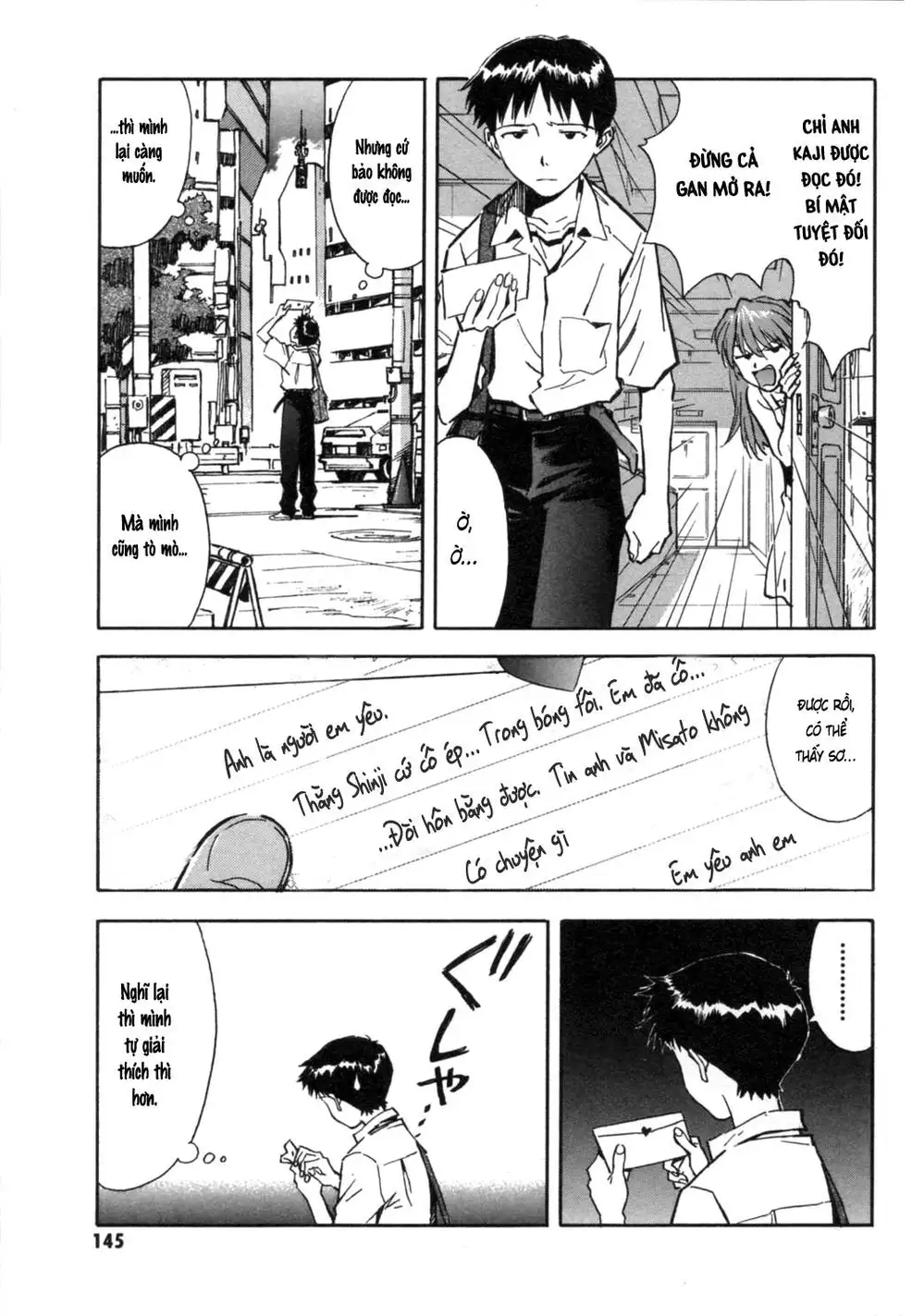 Truyện Tranh Đặc Nhiệm Không Gian - Shin Seiki Evangelion trang 11