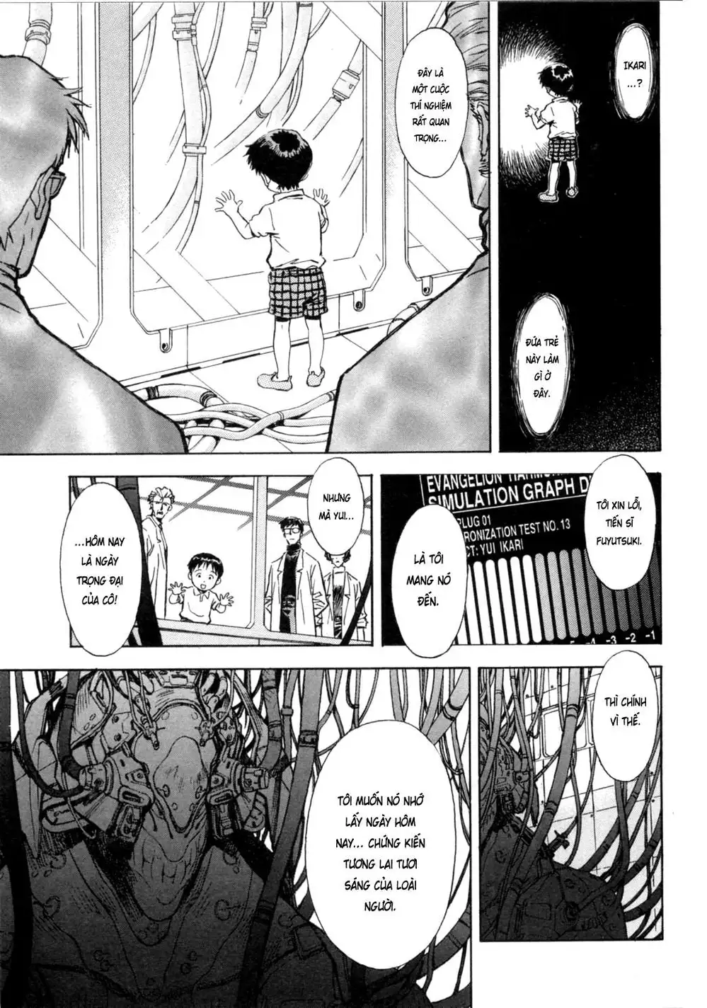 Truyện Tranh Đặc Nhiệm Không Gian - Shin Seiki Evangelion trang 11