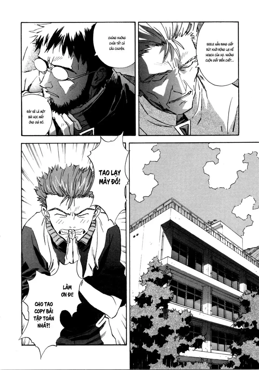 Truyện Tranh Đặc Nhiệm Không Gian - Shin Seiki Evangelion trang 11