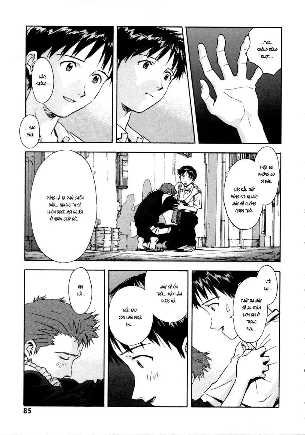 Truyện Tranh Đặc Nhiệm Không Gian - Shin Seiki Evangelion trang 11