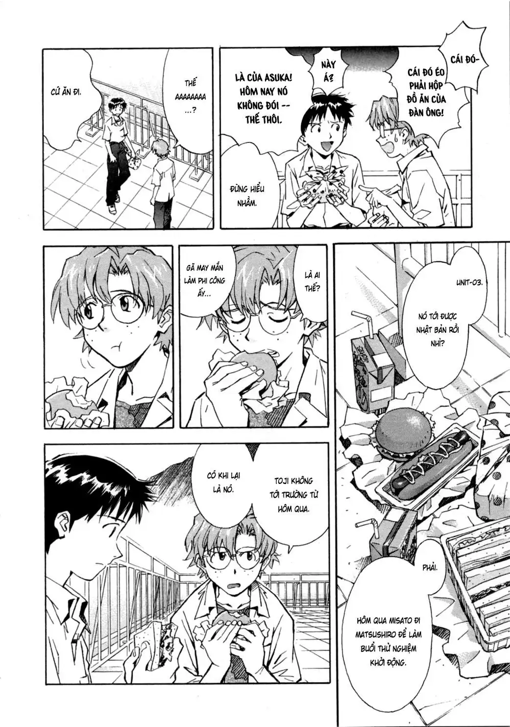 Truyện Tranh Đặc Nhiệm Không Gian - Shin Seiki Evangelion trang 11