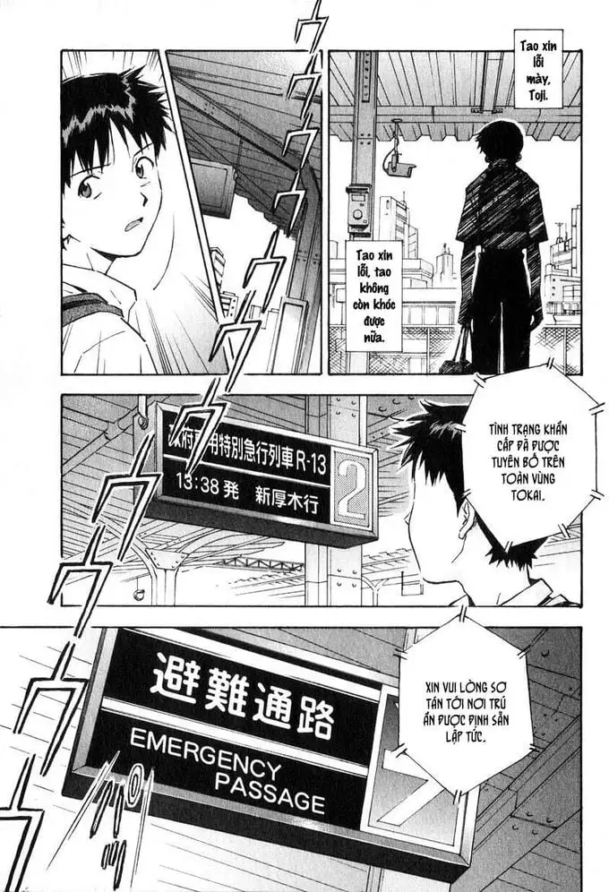 Truyện Tranh Đặc Nhiệm Không Gian - Shin Seiki Evangelion trang 11