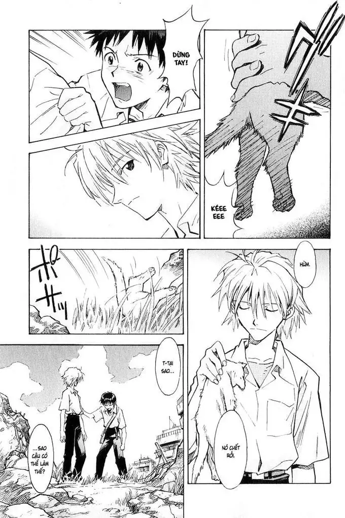 Truyện Tranh Đặc Nhiệm Không Gian - Shin Seiki Evangelion trang 11